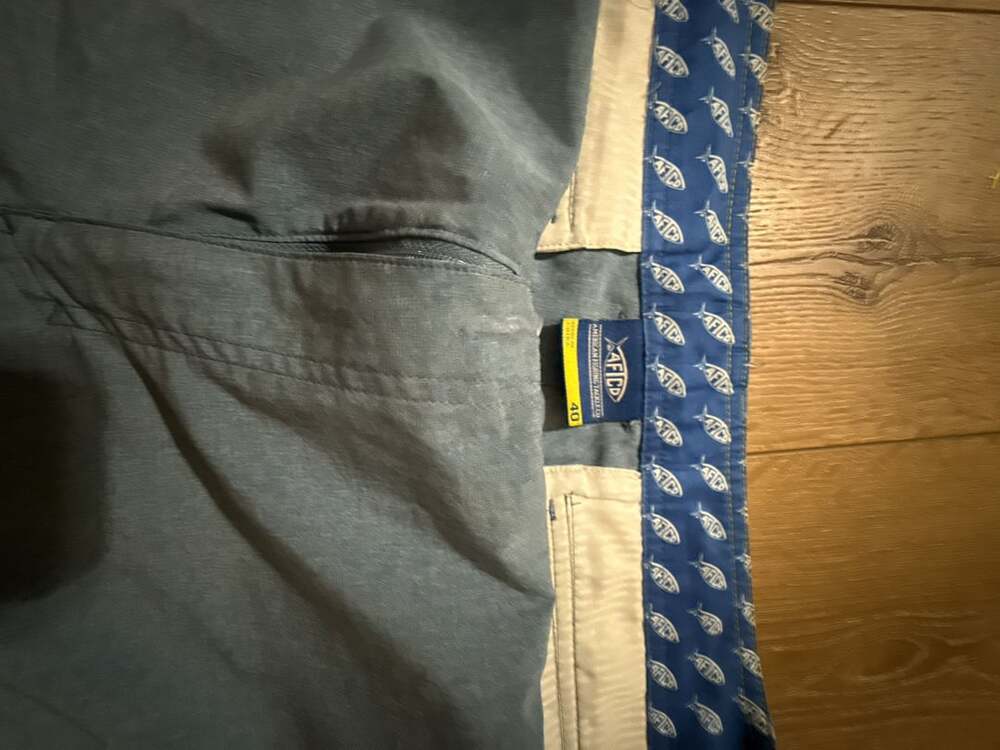 AFTCO Shorts Size 40 Blue Fishing Tackle